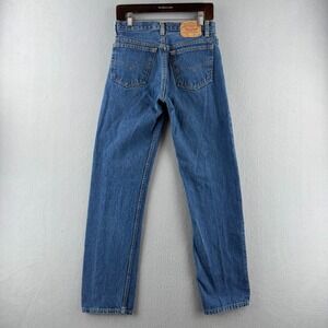 Vintage Levis Jeans Mens 31x32 (Fits‎ 29x31) 501 Dark Fuzzy 80s Made in USA